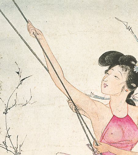 泸西县-胡也佛的仕女画和最知名的金瓶梅秘戏图